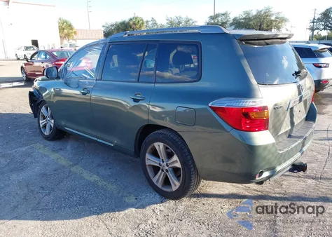 2008 Toyota Highlander Sport from USA, damaged, VIN JTEDS43A282051230